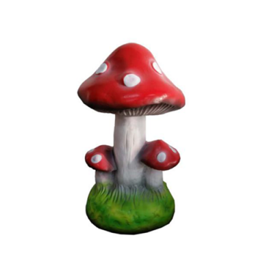 Sculpture Maison Champignon Statue Jardin Figurines 32cm Statues Sculptures Figure nouvelle
