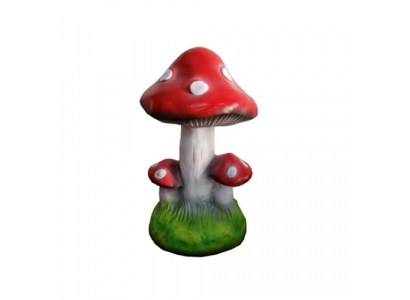 Sculpture Maison Champignon Statue Jardin Figurines 32cm Statues Sculptures Figure nouvelle