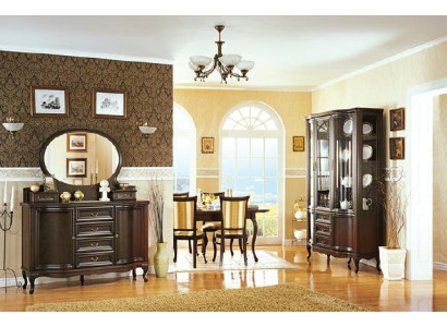 Classique S Salle à manger Vitrine Commode Chaises Table Chippendale Salon 10pcs