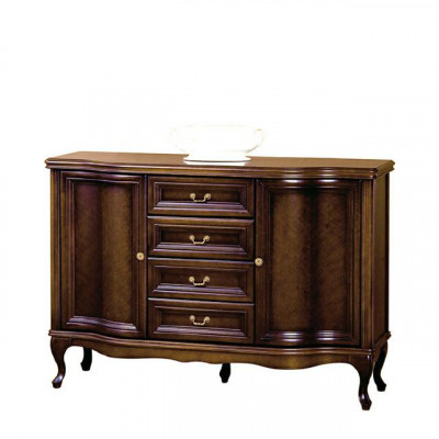 Classique S Salle à manger Vitrine Commode Chaises Table Chippendale Salon 10pcs