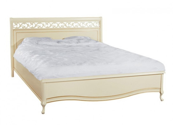 Ensemble de lit de luxe exclusif 5 pièces de style italien avec lit double design.