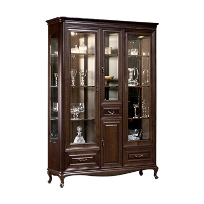 Vitrine classique Armoire de rangement Vitrine de salon Vitrine Vitrines nouvelle V-W3 Vitrine