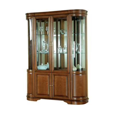 Vitrine classique, commode, vitrines, coffre de 2 tiroirs, 2 vitrines, terrain Landhof Royal Zefir 2