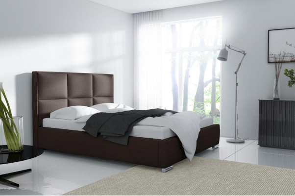 Lit Châssis de lit Vert Double Hôtel Chambre de lit Lits Mobilier Ameublement Design