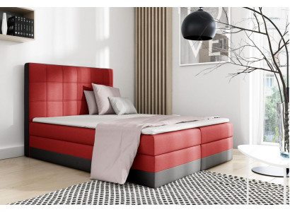 Lit double design Boxspring pour hôtel moderne chambre lit sommier rembourré