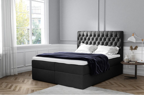 Boxspringbett Lit double Lit de mariage Cadre de lit Lit Lit rembourré Lits 180x200cm