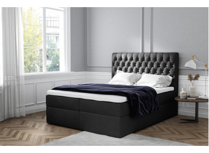 Boxspringbett Lit double Lit de mariage Cadre de lit Lit Lit rembourré Lits 180x200cm