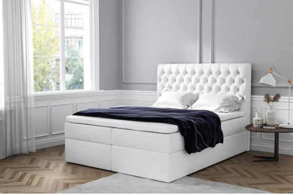 Boxspringbett Lit double Lit de mariage Cadre de lit Lit Lit rembourré Lits 180x200cm