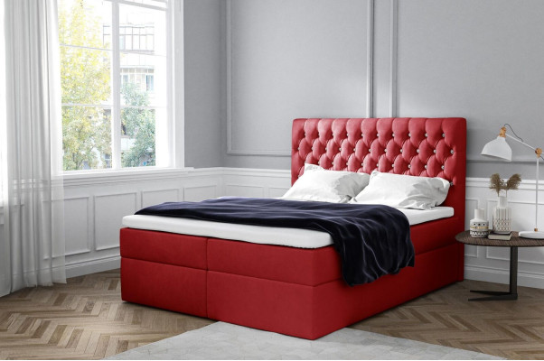 Boxspringbett Lit double Lit de mariage Cadre de lit Lit Lit rembourré Lits 180x200cm