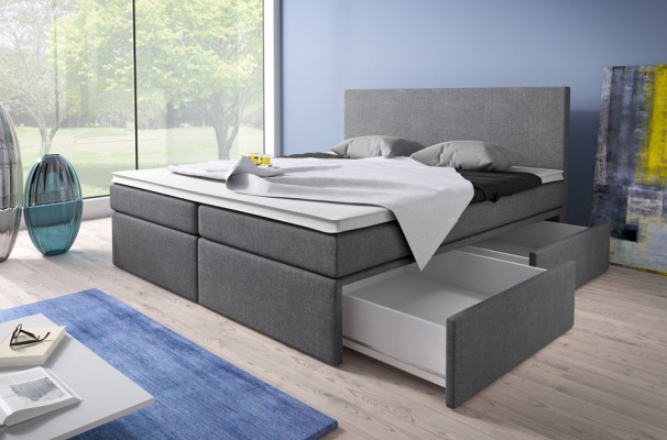 Lit à sommier tapissier double de luxe pour hôtel, lits complets avec matelas neufs