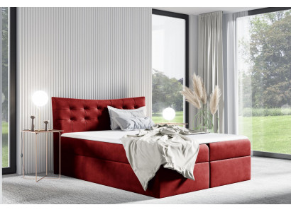 lit sommier boîte de printemps lit Chambre Rembourrage Conception Double Hôtel 180x200
