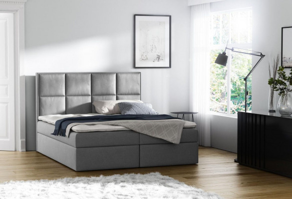Boîte à ressorts lit double design hôtel moderne lit chambre lits sommier neufs