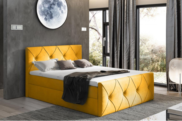 base de lit Lit Chambre Lits Lit boxspring Design textile Double Hôtel nouveau