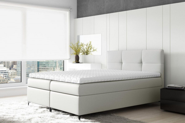 Mobilier de luxe Lit double d'hôtel Chambre à coucher Lits Lit Box Printemps Lit Lit rembourré nouvel
