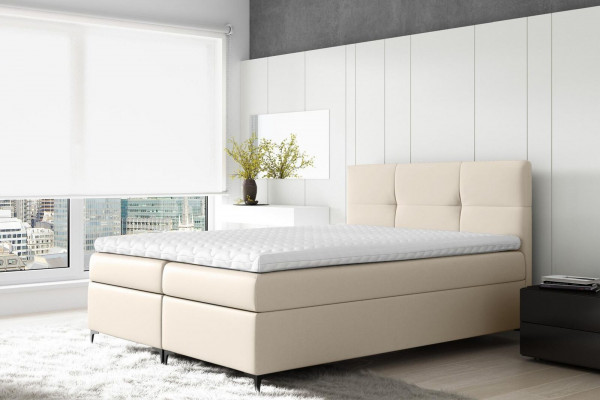 Mobilier de luxe Lit double d'hôtel Chambre à coucher Lits Lit Box Printemps Lit Lit rembourré nouvel