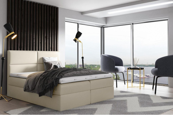 Lit coffre Lit moderne Lit de luxe base de lit Lits Lit rembourré Lit double