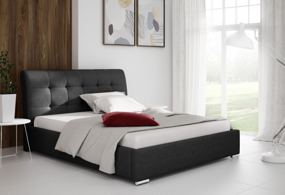 Meubles de luxe Cadre de lit Lit Conception de chambre Double Hôtel Moderne Nouveau 160x200