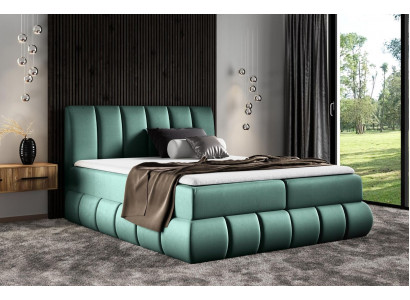 Lit avec sommier Lit de mariage Lits Lit boxspring Lit double Lit rembourré Hôtel