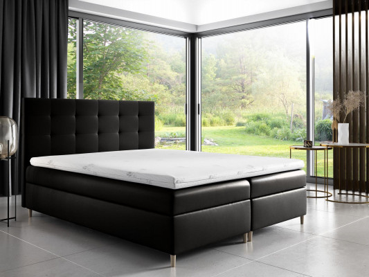 Double Hôtel Moderne Lit Chambre Lits Design Sommier Matelas neuf