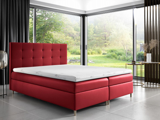 Double Hôtel Moderne Lit Chambre Lits Design Sommier Matelas neuf