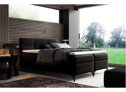 Lit avec sommier 180x200 lit design double moderne de lit de printemps pour hôtel nouveaux