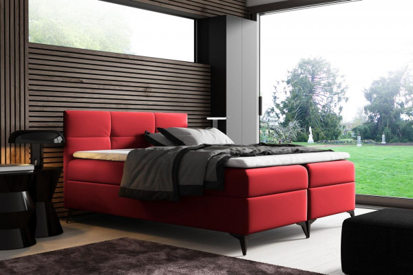 Lit avec sommier 180x200 lit design double moderne de lit de printemps pour hôtel nouveaux