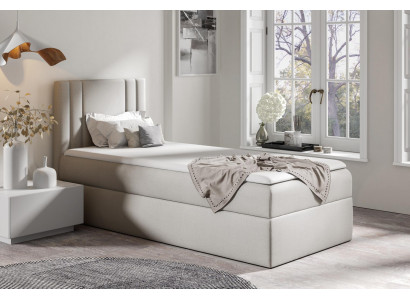 Mini lit lit simple lits rembourrage conception lit pour jeunes lit en tissu de luxe