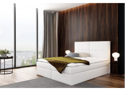 Lit avec sommier Lit rembourré Lit box spring Design double Hôtel Chambre