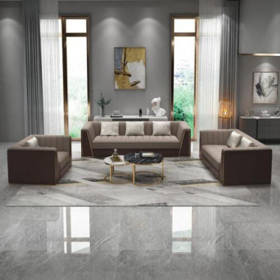 Medusa Siège Meubles Canapé Ensemble Tissu Canapé Canapés Meubles Ameublement 3pcs