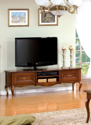 Meuble TV classique en bois massif, commode, armoire à portes, commodes, nouveau PR-TV-cabinet -D.