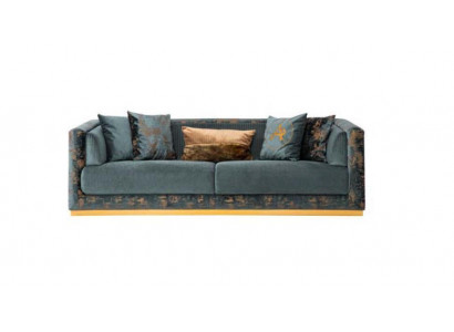Vert Trois Places Canapé Sofa Mobilier Tapisserie Ameublement Canapés Sofas neuf