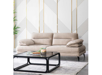 Confortable canapé trois places design italien de luxe meubles