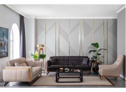 Sofa Canapé Ensemble Meubles 3 pièces. Ensemble de canapés, canapés, ameublement