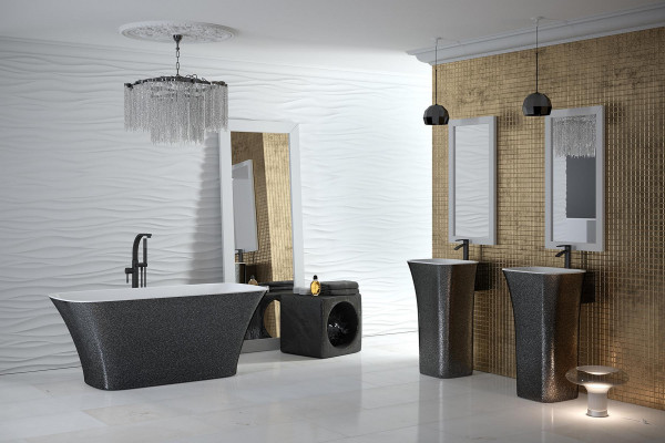 Baignoire design autoportante exclusive Baignoire moderne Salle de bains gratuite