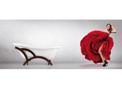 Baignoire exclusive Baignoires blanches baignoire acrylique autoportante design