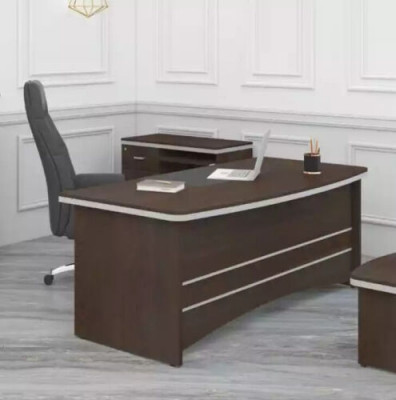 Bureau brun Mobilier de bureau Concepteur Patron Table Salle d'étude Table