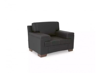 Fauteuil Tissu Mobilier de bureau Fauteuil noir rembourré étude