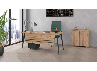 Table de bureau Ensemble bureau avec Filing cabinet complet 2 pièces