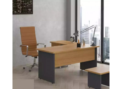 Bureau d'angle Salle d'étude Design Mobilier de bureau en bois Table de bureau