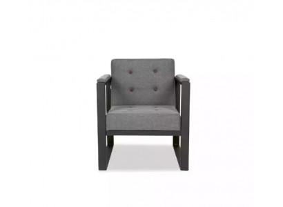 Fauteuil gris en textile Mobilier d'étude Mobilier de bureau neuf Siège