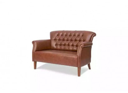 Canapé Chesterfield deux places Salle d'étude Siège Meubles rembourrés Design de luxe