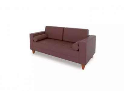 Canapé moderne deux places rembourré Canapé Canapés Textile Mobilier de bureau