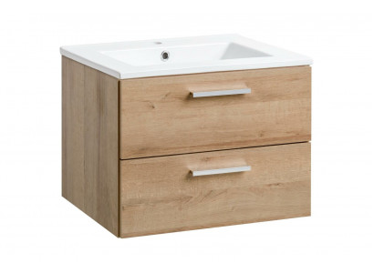 Lavabo suspendu Meuble de salle de bains de haute qualité Lavabo Lavabo Lavabo Vasque 60cm
