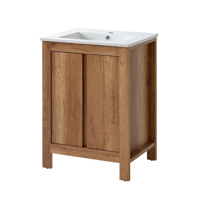 Set de meubles de salle de bain 60cm lavabo avec armoire de base décorative lavabo moderne