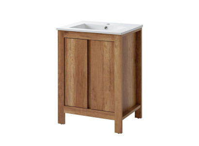 Set de meubles de salle de bain 60cm lavabo avec armoire de base décorative lavabo moderne