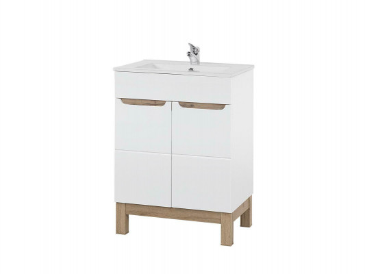 Lavabo Meuble sous lavabo Lavabo Salle de bain Lavabos 60cm Céramique