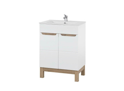 Lavabo Meuble sous lavabo Lavabo Salle de bain Lavabos 60cm Céramique
