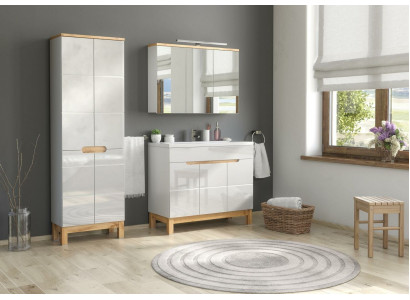 Meubles de salle de bain Design Ensemble de salle de bain Armoire Lavabo Ensemble de meubles de salle de bain 3 pièces.
