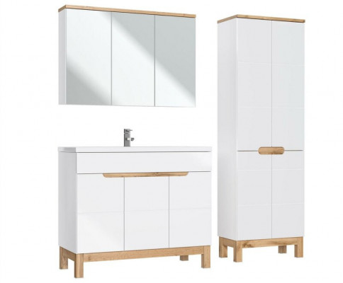 Meubles de salle de bain Design Ensemble de salle de bain Armoire Lavabo Ensemble de meubles de salle de bain 3 pièces.