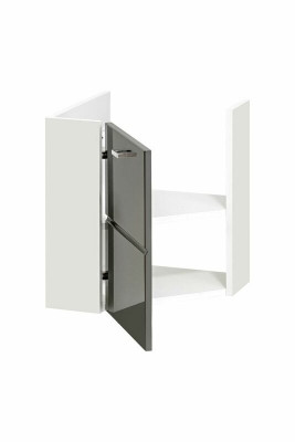 Lavabo d'angle Lavabo avec meuble de base 40 cm Lavabo d'angle Lavabo en céramique